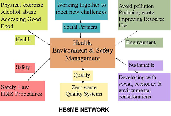 diagram of HESME connections